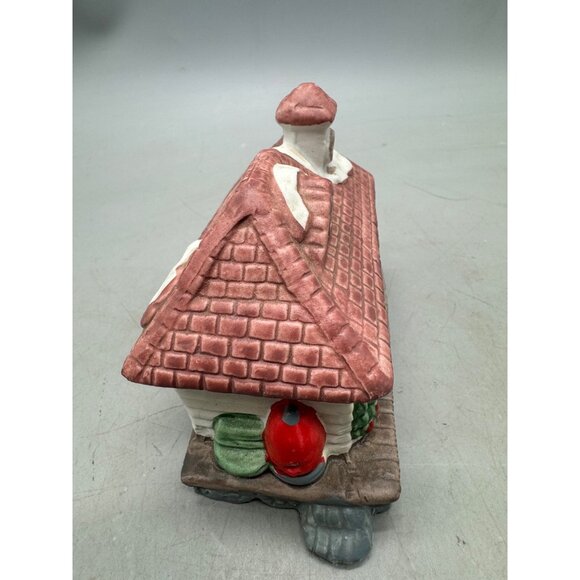 Vintage Noma Dickensville Collectibles Christmas Train Station Figurine READ - Picture 5 of 6